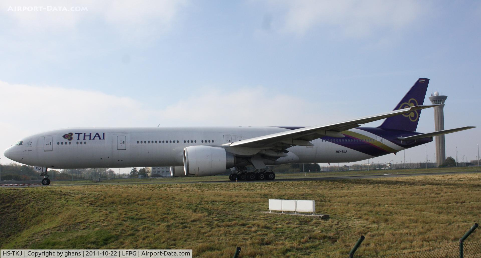 HS-TKJ, 2007 Boeing 777-35R/ER C/N 35161, Thai