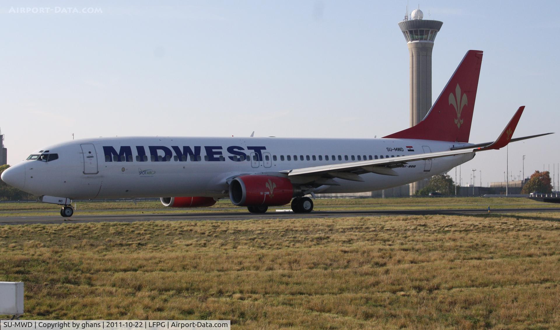 SU-MWD, 1999 Boeing 737-86N C/N 28591, Midwest