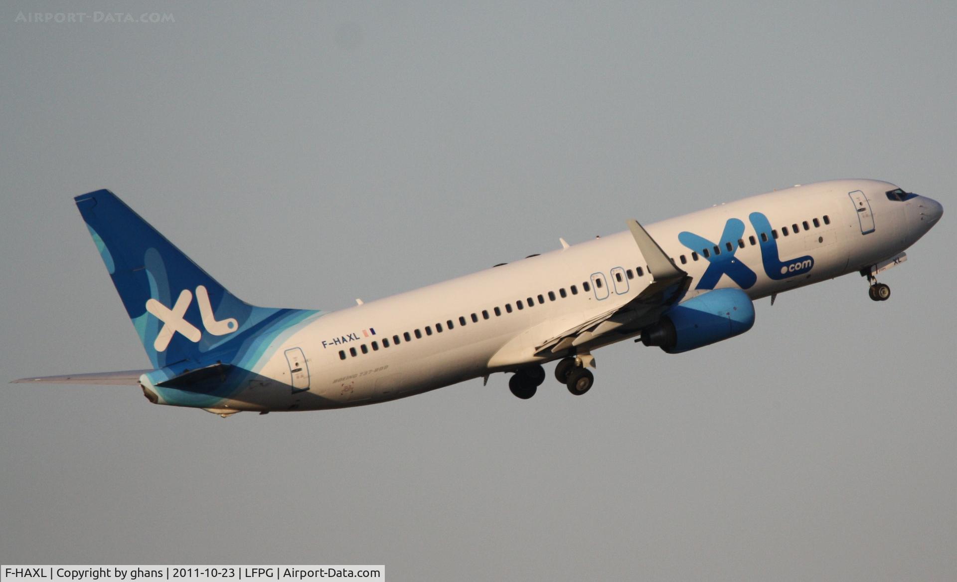 F-HAXL, 2008 Boeing 737-8Q8 C/N 35279, XL France