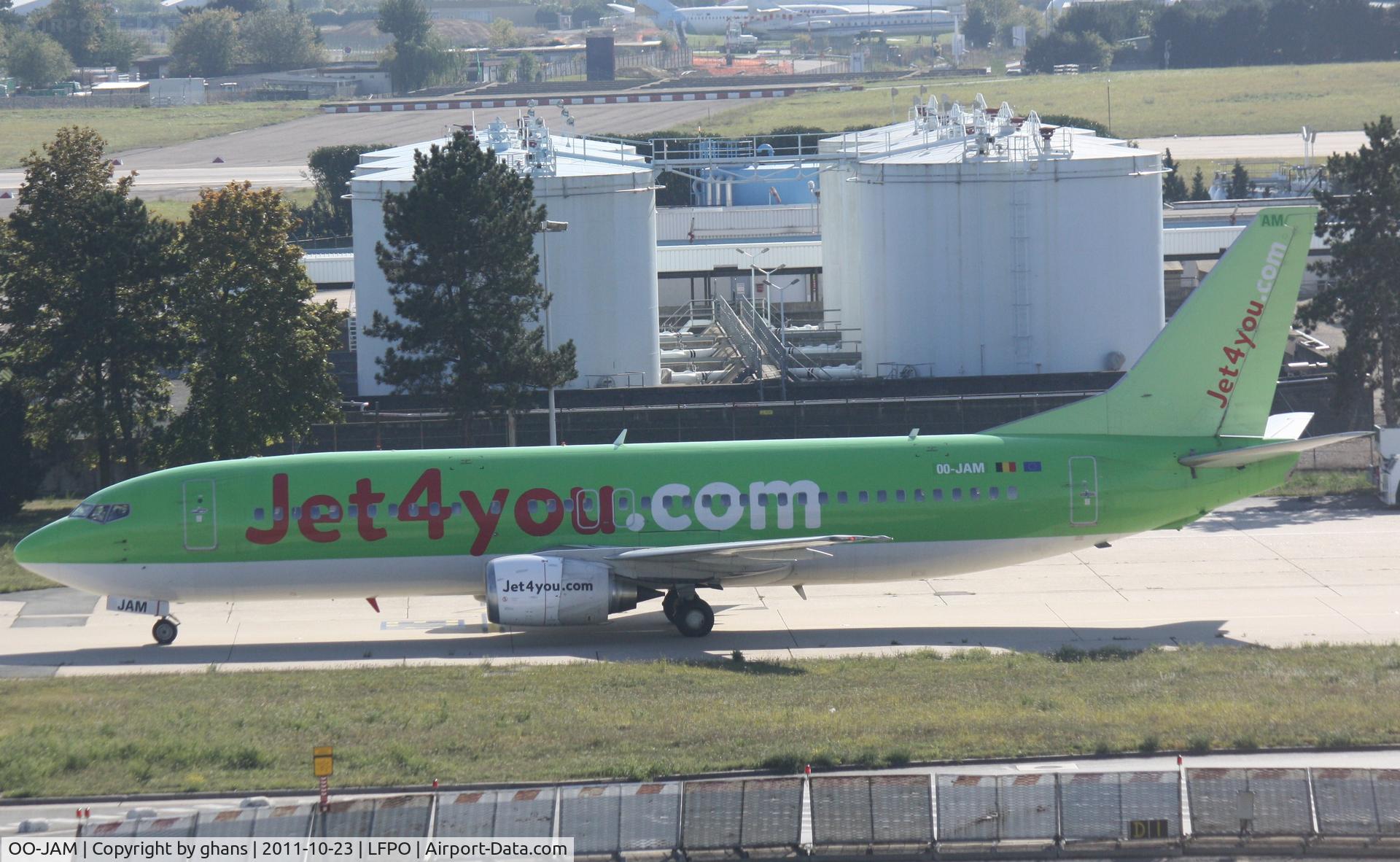 OO-JAM, 1997 Boeing 737-46J C/N 28867, Jet4you