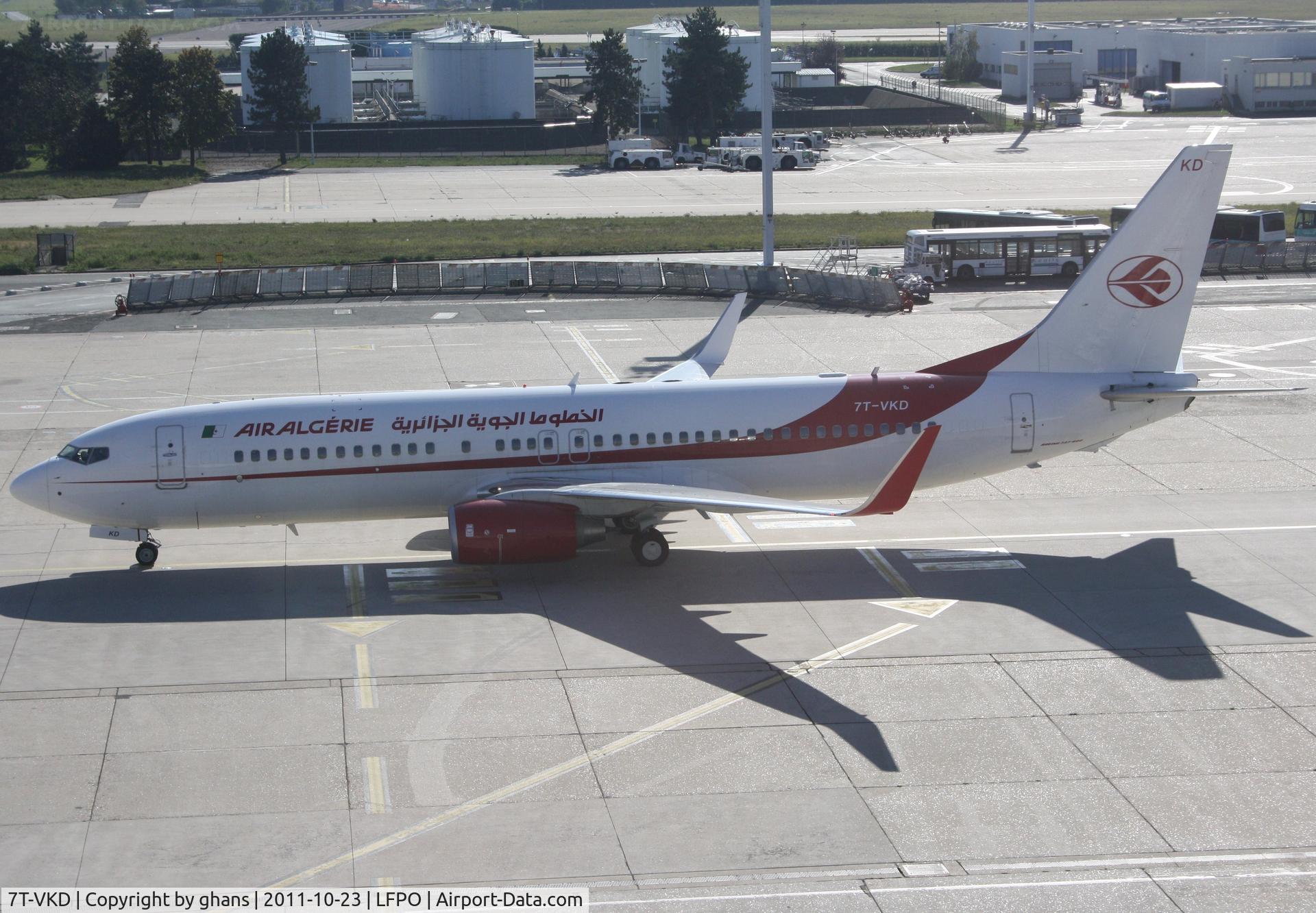 7T-VKD, 2010 Boeing 737-8D6 C/N 40858, Air Algerie