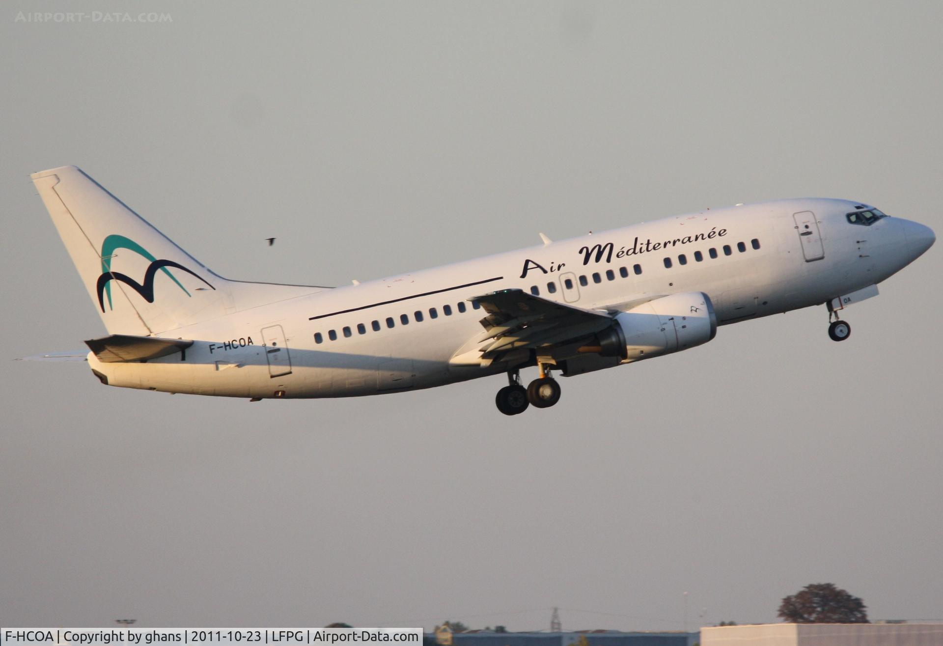F-HCOA, 1996 Boeing 737-5L9 C/N 28084, Air Mediterranee