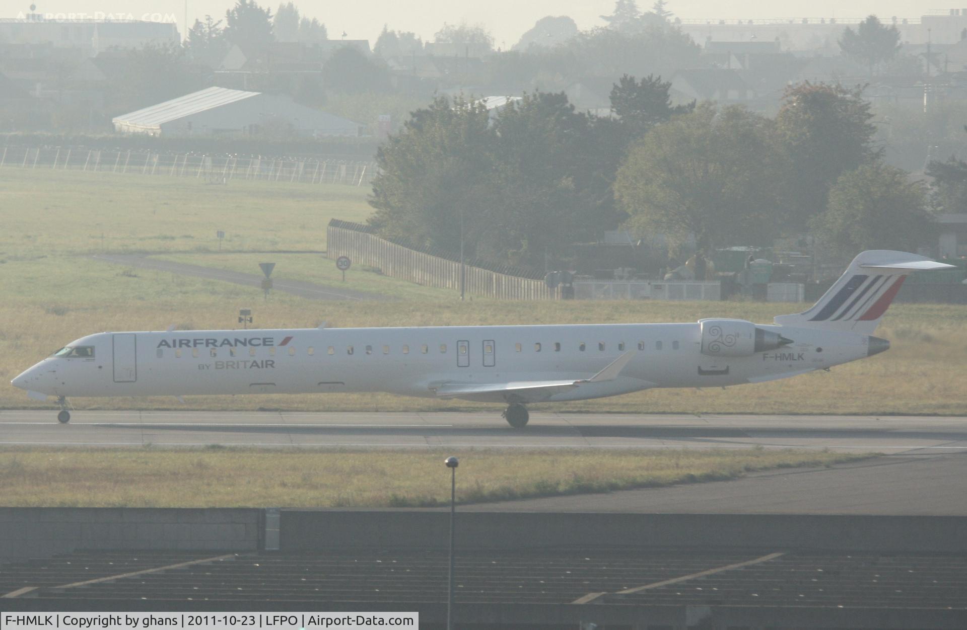 F-HMLK, 2011 Bombardier CRJ-1000EL NG (CL-600-2E25) C/N 19016, Britair