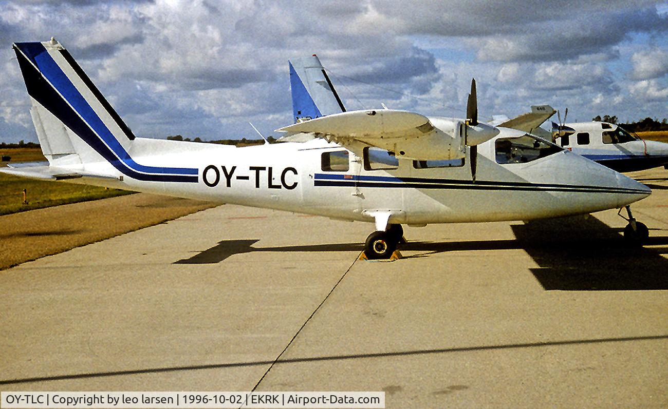 OY-TLC, 1978 Partenavia P-68B C/N 147, RKE Roskilde Denmark 2.10.96