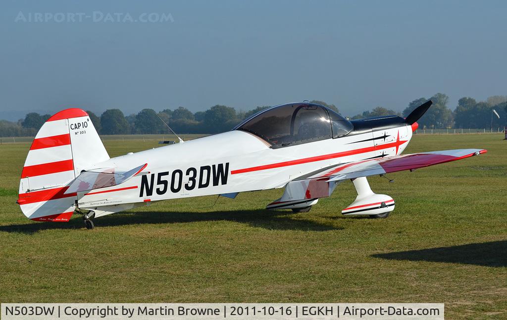 N503DW, Mudry CAP-10B C/N 202, SHOT AT HEADCORN