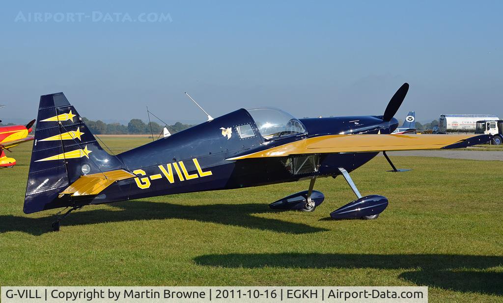 G-VILL, 1988 Stephens Akro Laser Z200 C/N 10, SHOT AT HEADCORN
