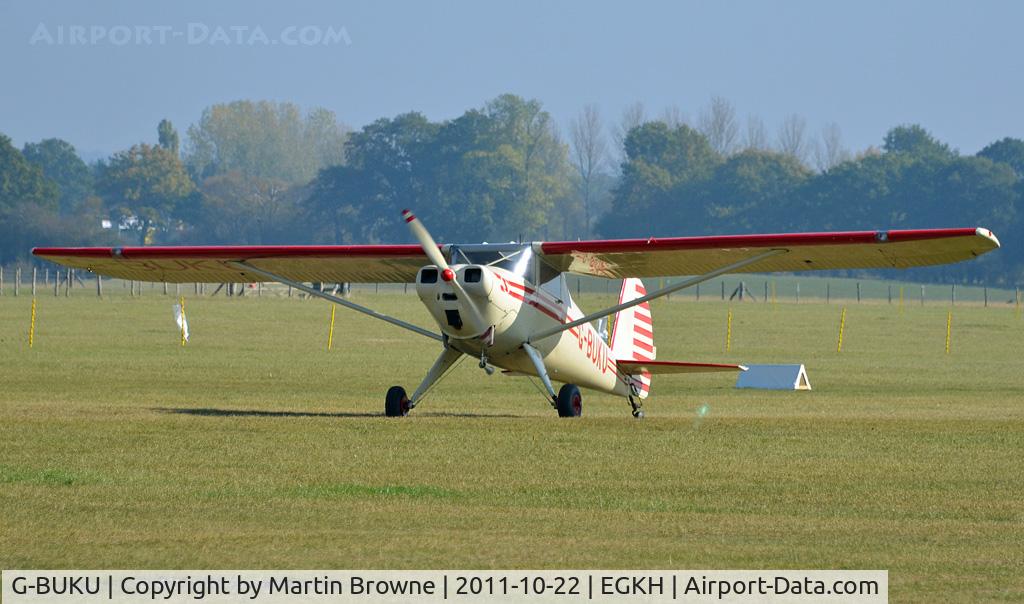 G-BUKU, 1947 Luscombe 8E Silvaire Silvaire C/N 4720, SHOT AT HEADCORN