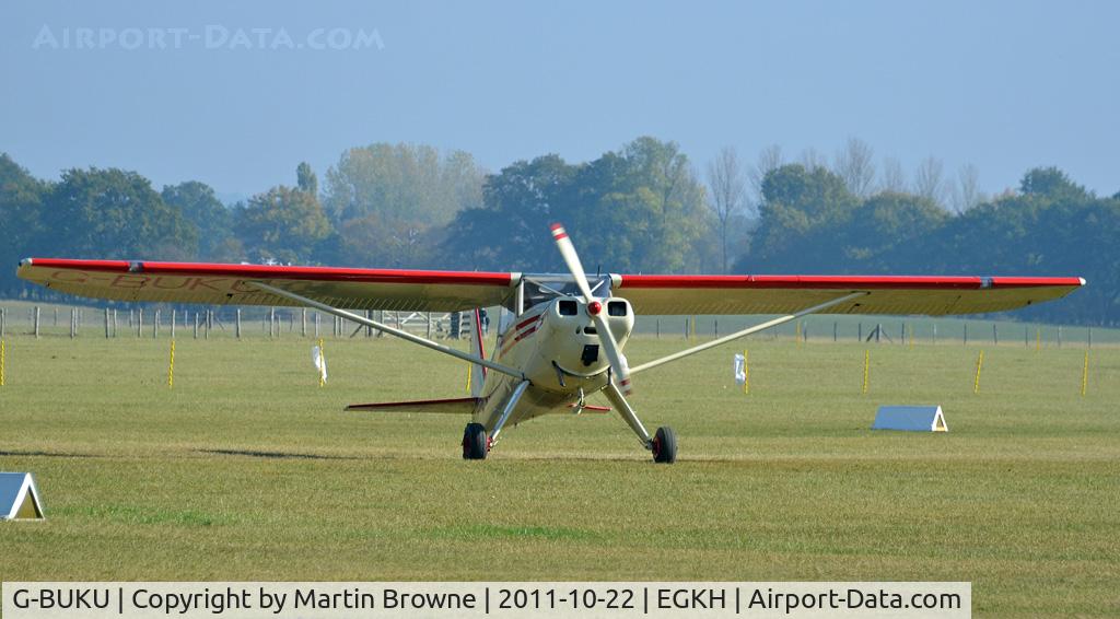 G-BUKU, 1947 Luscombe 8E Silvaire Silvaire C/N 4720, SHOT AT HEADCORN