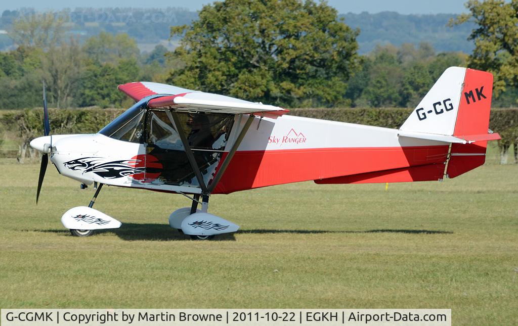 G-CGMK, 2009 Skyranger 582(1) C/N BMAA/HB/491, SHOT AT HEADCORN