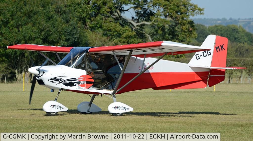 G-CGMK, 2009 Skyranger 582(1) C/N BMAA/HB/491, SHOT AT HEADCORN