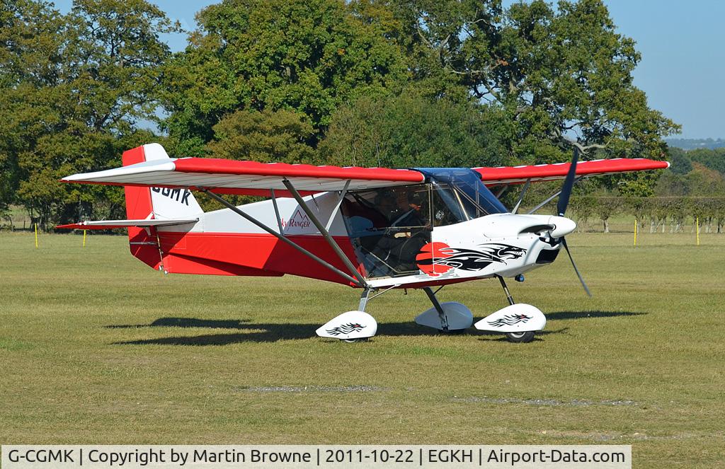 G-CGMK, 2009 Skyranger 582(1) C/N BMAA/HB/491, SHOT AT HEADCORN