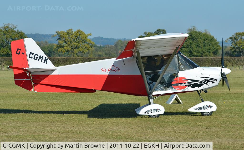 G-CGMK, 2009 Skyranger 582(1) C/N BMAA/HB/491, SHOT AT HEADCORN