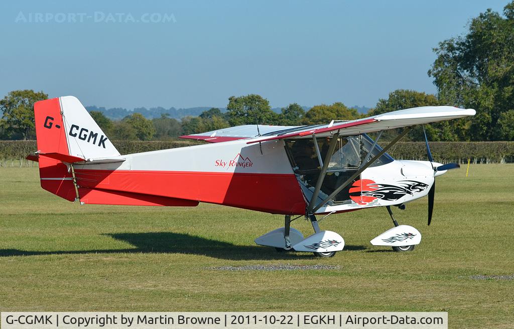 G-CGMK, 2009 Skyranger 582(1) C/N BMAA/HB/491, SHOT AT HEADCORN
