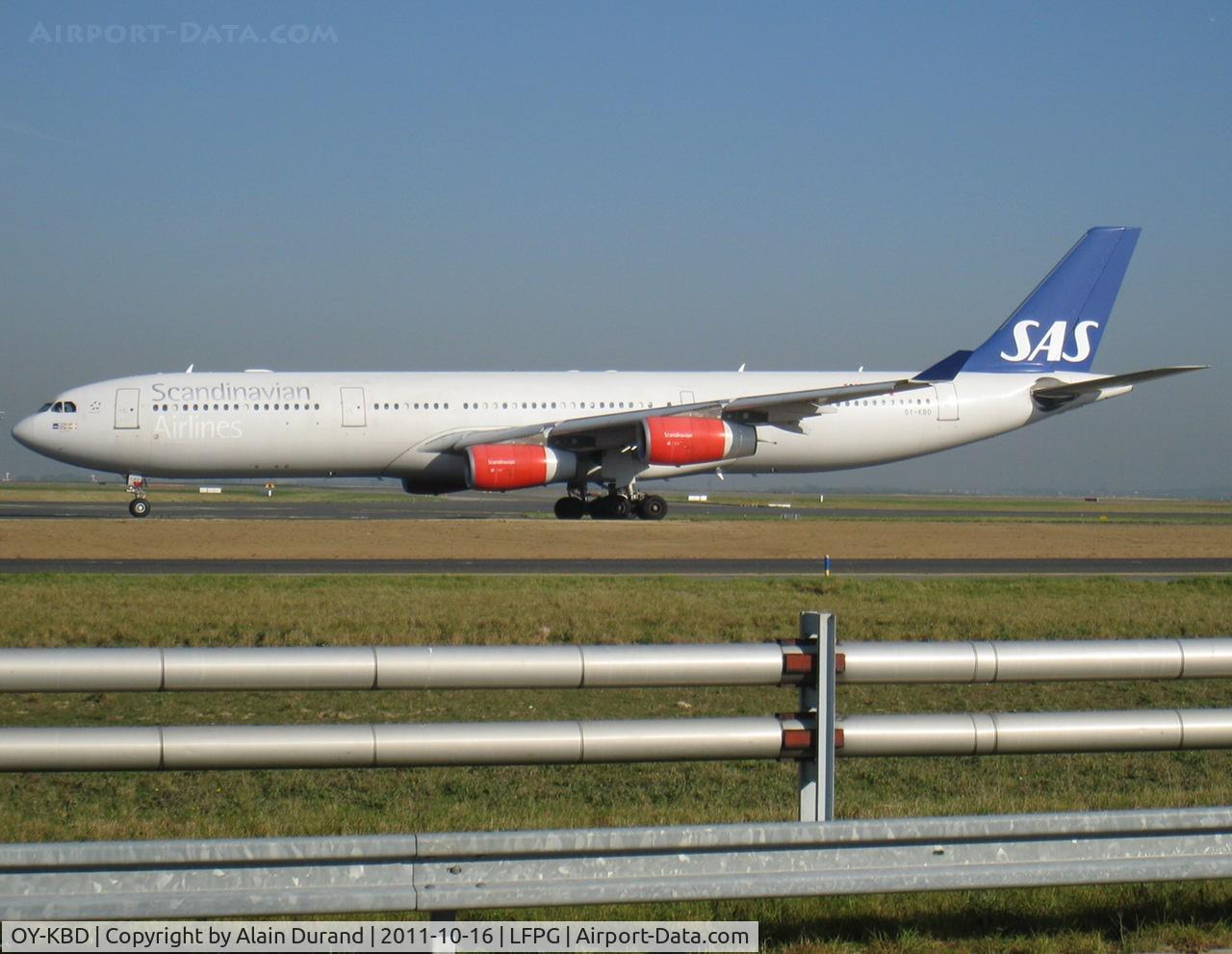 OY-KBD, 2002 Airbus A340-313X C/N 470, Substituing to a 738
