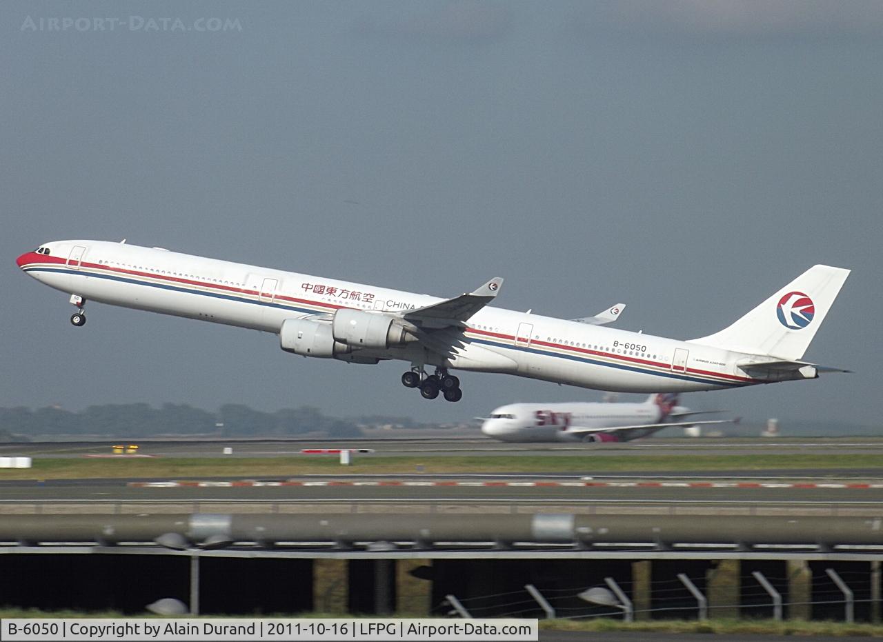 B-6050, 2002 Airbus A340-642 C/N 468, Taking over from the usual 332