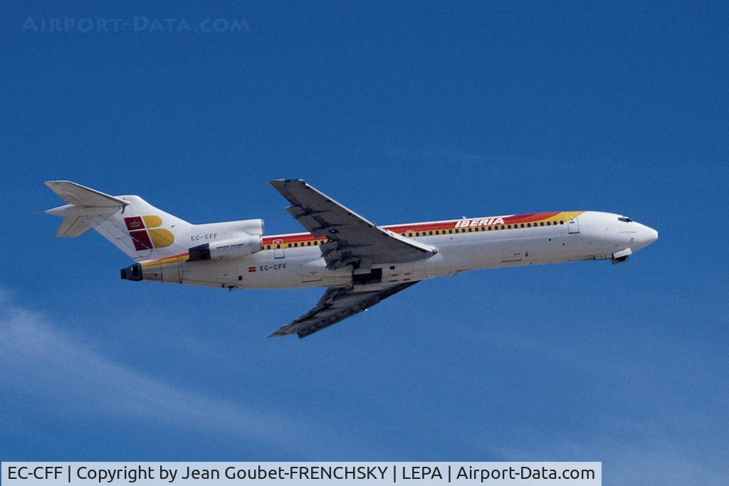 EC-CFF, 1974 Boeing 727-256 C/N 20816, take off to Madrid