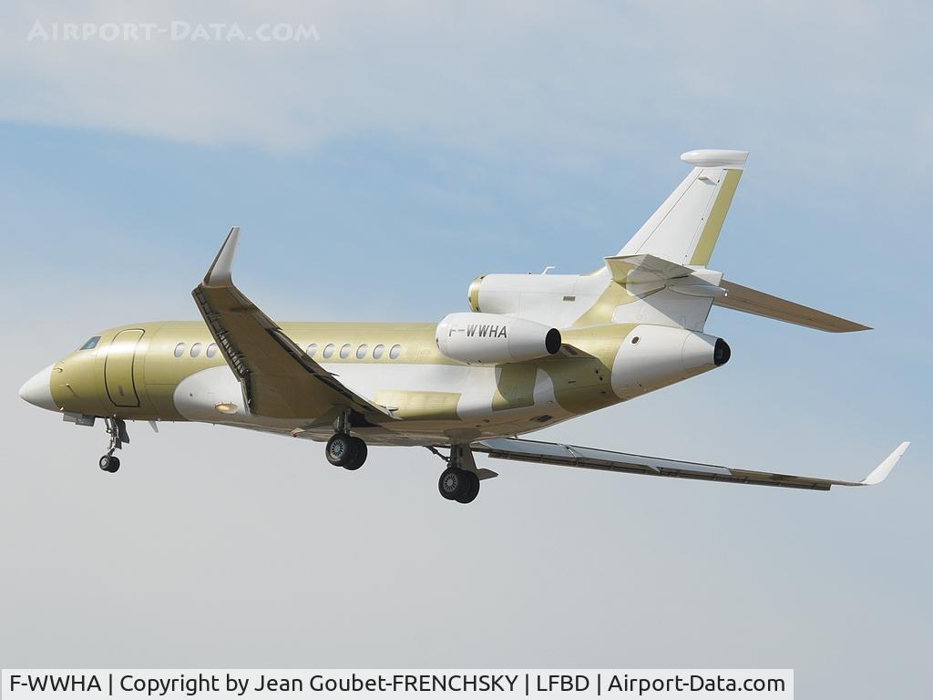 F-WWHA, 2011 Dassault Falcon 7X C/N 119, Dassault test flight landing 23