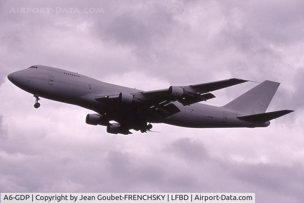 A6-GDP, 1975 Boeing 747-2B4B C/N 21098, DUBAI WINGS landing 23