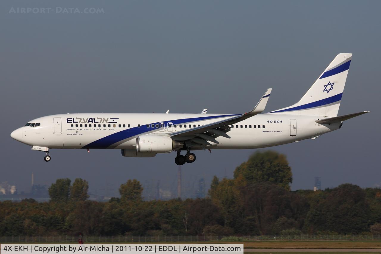 4X-EKH, 2009 Boeing 737-85P C/N 35458, EL AL Israel Airlines, Boeing 737-85P (WL), CN: 35485/2871, Name: Yarden
