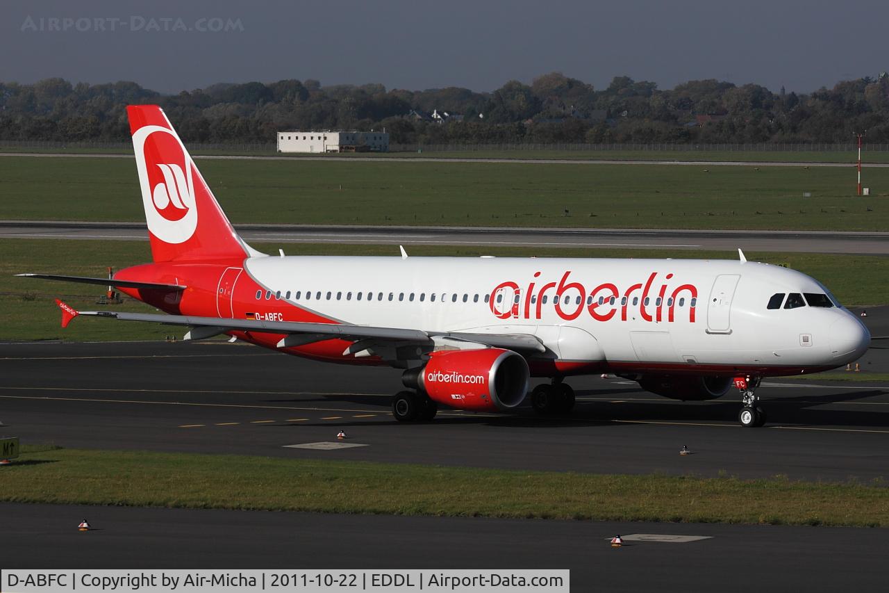 D-ABFC, 2010 Airbus A320-214 C/N 4161, Air Berlin, Airbus A320-214, CN: 4161