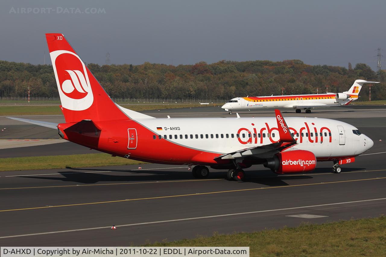 D-AHXD, 2007 Boeing 737-7K5 C/N 30726, Air Berlin, Boeing 737-7K5, CN: 30726/2298