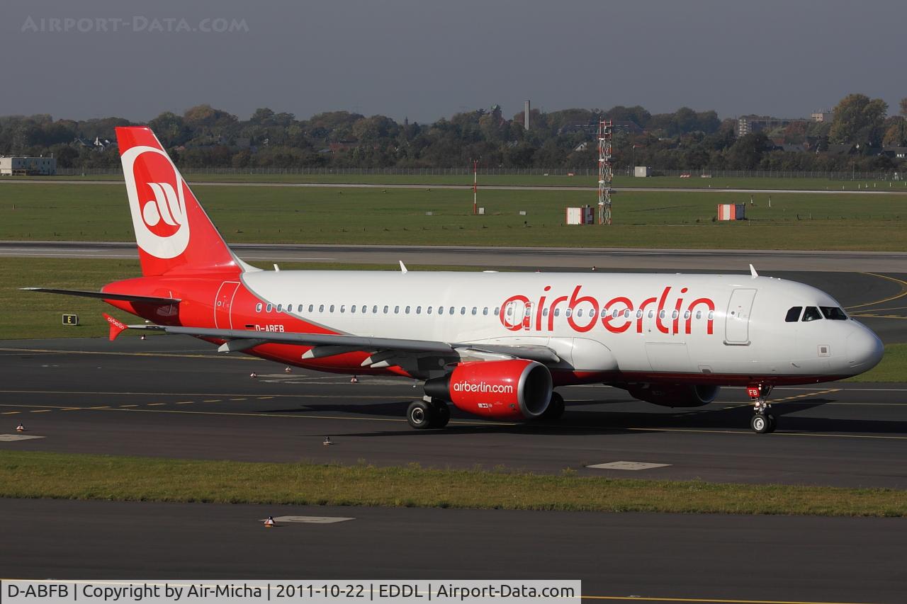 D-ABFB, 2009 Airbus A320-214 C/N 4128, Air Berlin, Airbus A320-214, CN: 4128