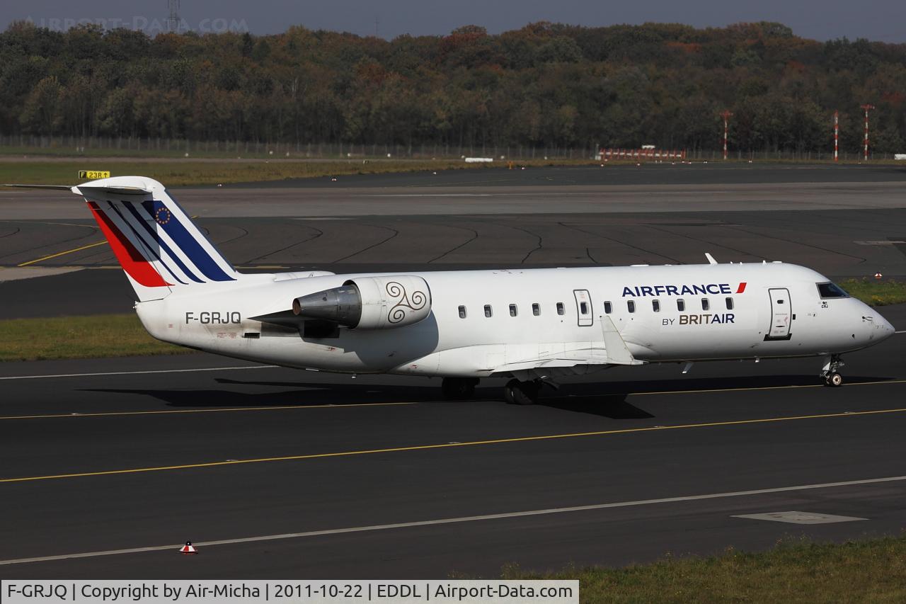 F-GRJQ, 1999 Canadair CRJ-100ER (CL-600-2B19) C/N 7321, Brit Air, Bombardier CRJ-100ER (CL-600-2B19), CN: 7321