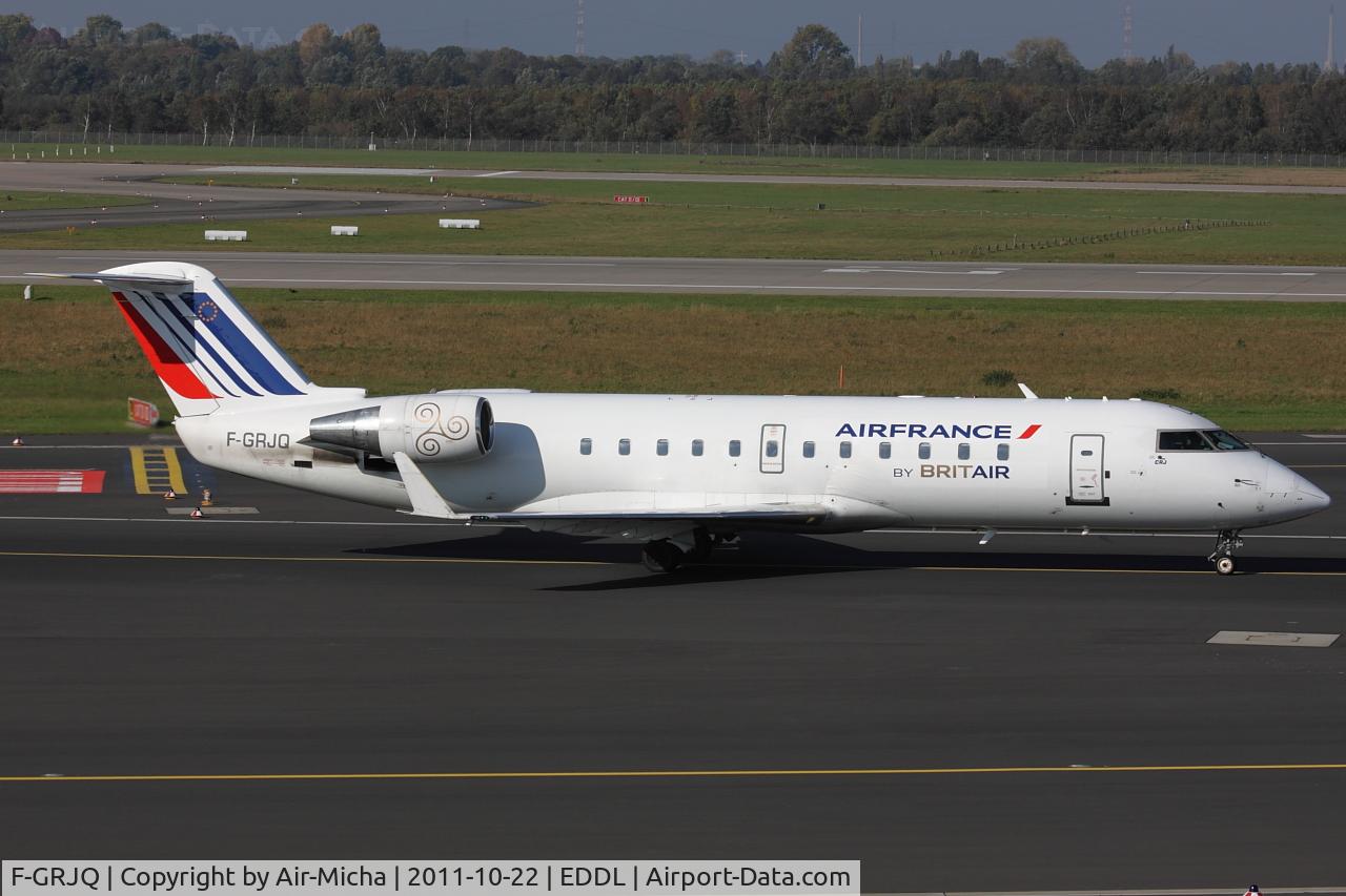 F-GRJQ, 1999 Canadair CRJ-100ER (CL-600-2B19) C/N 7321, Brit Air, Bombardier CRJ-100ER (CL-600-2B19), CN: 7321