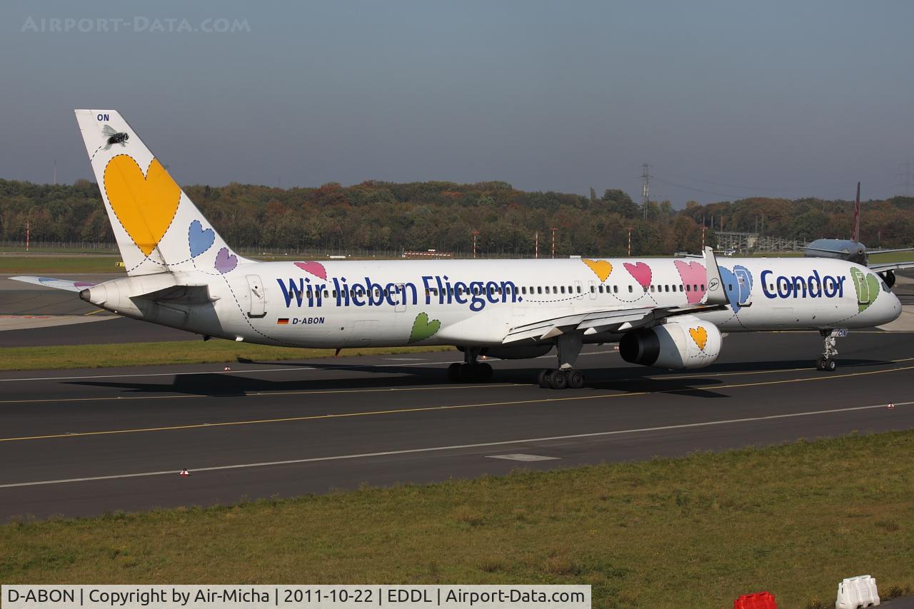 D-ABON, 2000 Boeing 757-330 C/N 29023, Condor, Boeing 757-330 (WL), CN: 29023/0929