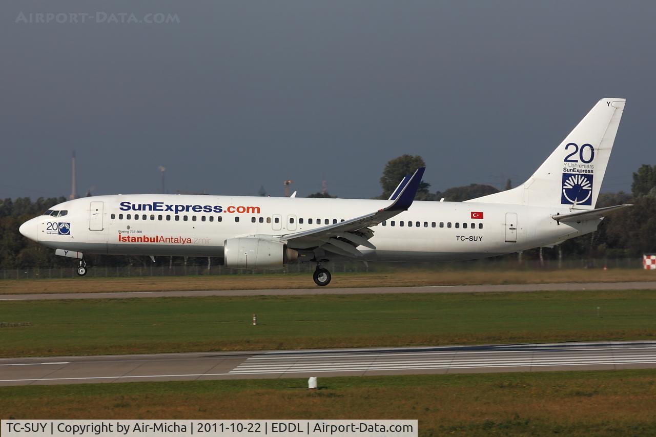 TC-SUY, 2001 Boeing 737-86N C/N 30806, SunExpress, Boeing 737-86N (WL), CN: 30806/0790