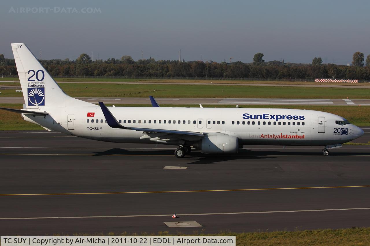 TC-SUY, 2001 Boeing 737-86N C/N 30806, SunExpress, Boeing 737-86N (WL), CN: 30806/0790