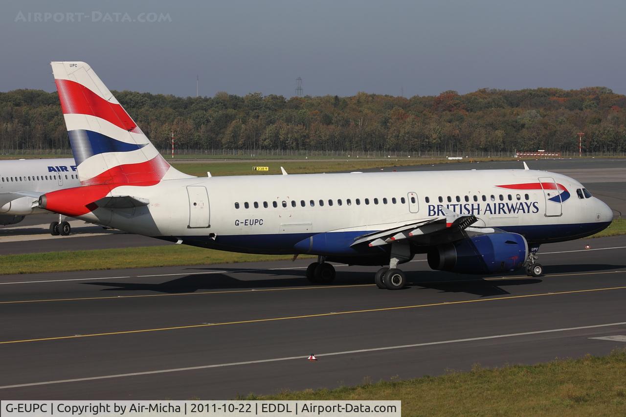 G-EUPC, 1999 Airbus A319-131 C/N 1118, British Airways, Airbus A319-131, CN: 1118