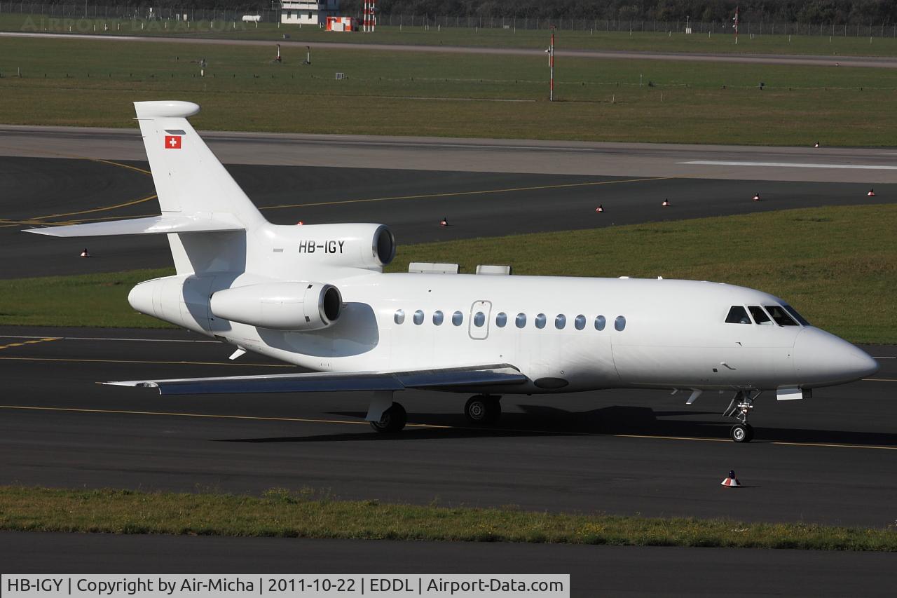 HB-IGY, 2001 Dassault Falcon 900EX C/N 95, Cat Aviation, Dassault Falcoon 900EX, CN: 0095