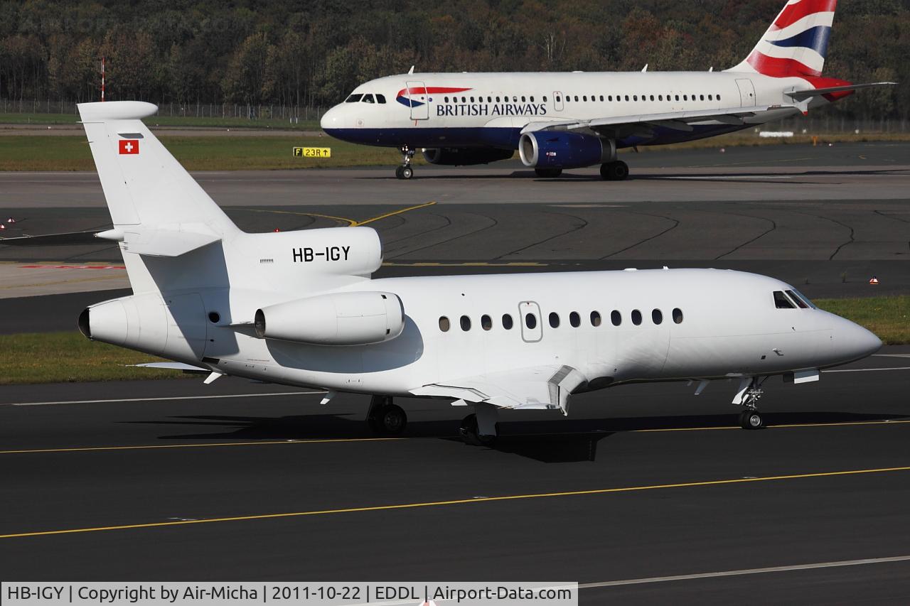 HB-IGY, 2001 Dassault Falcon 900EX C/N 95, Cat Aviation, Dassault Falcoon 900EX, CN: 0095