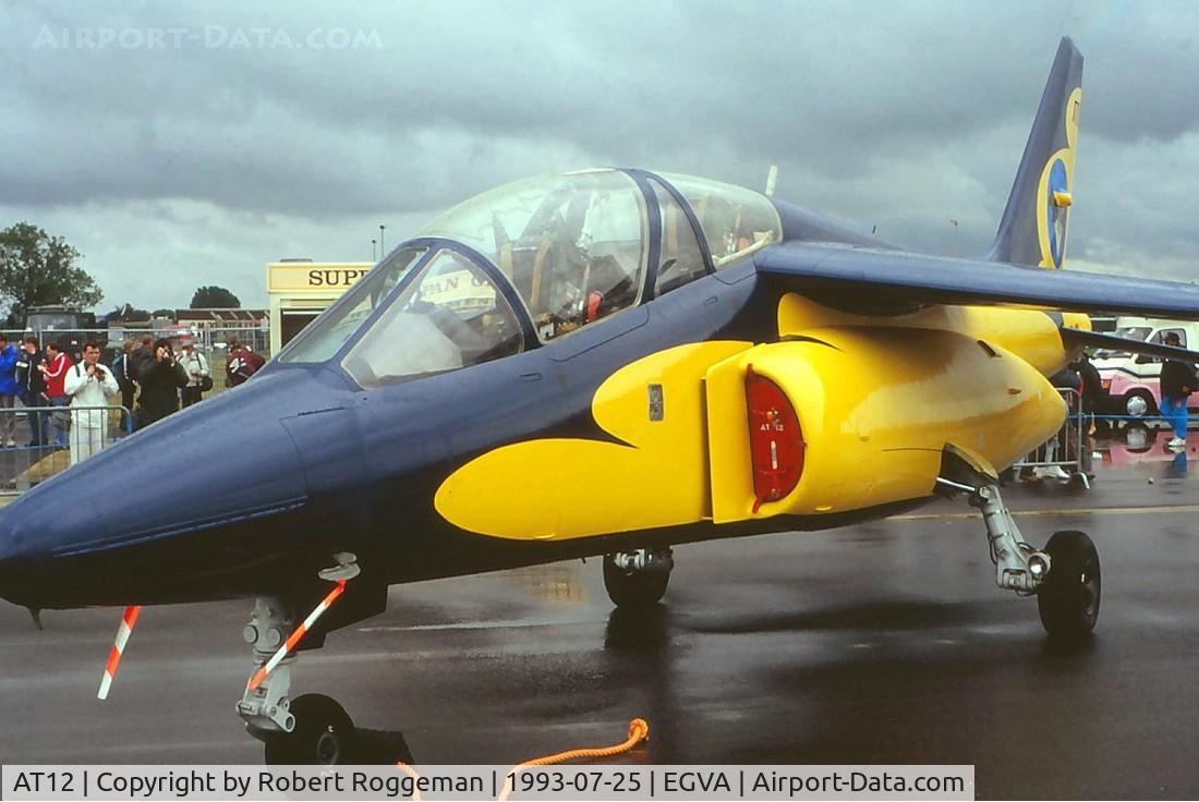 AT12, Dassault-Dornier Alpha Jet 1B C/N B12/1036, BATBIRD.75 YEARS 11 SQUADRON.