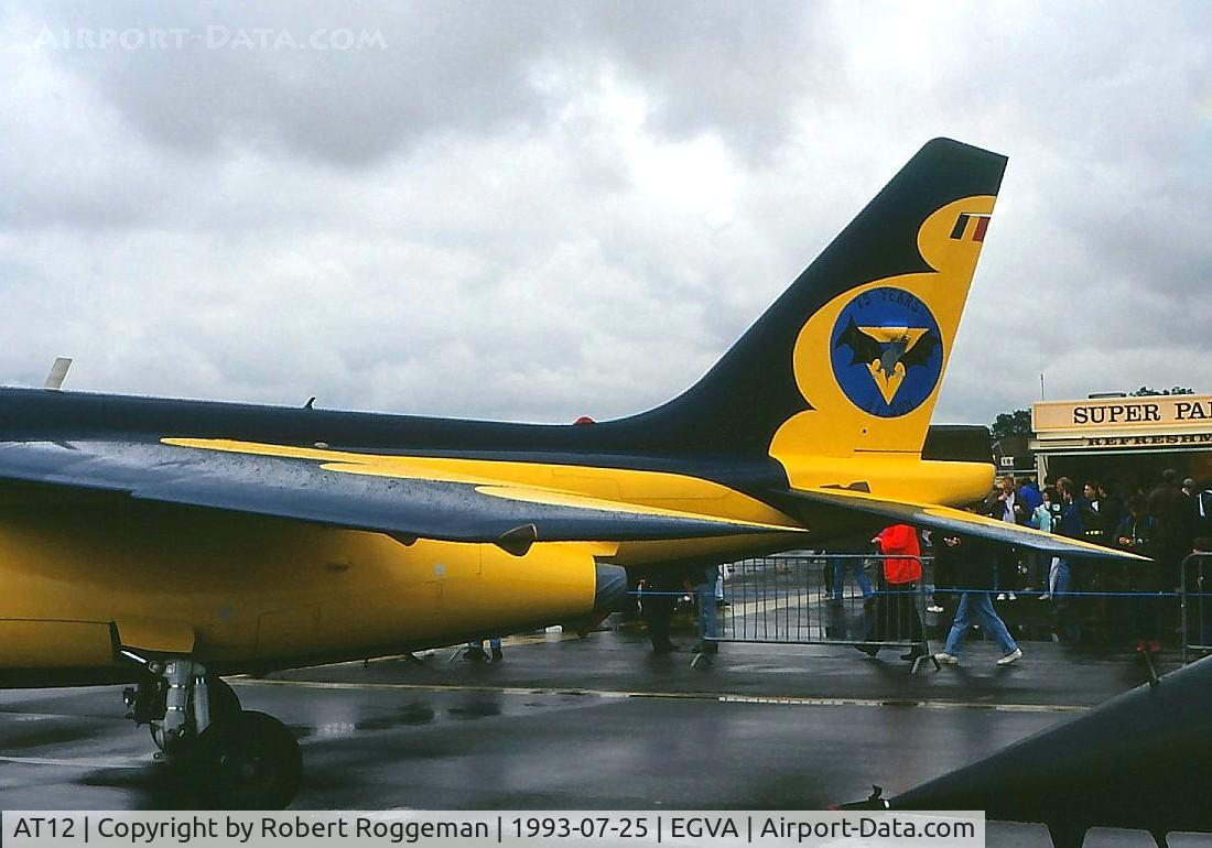 AT12, Dassault-Dornier Alpha Jet 1B C/N B12/1036, BATBIRD.75 YEARS 11 SQUADRON.