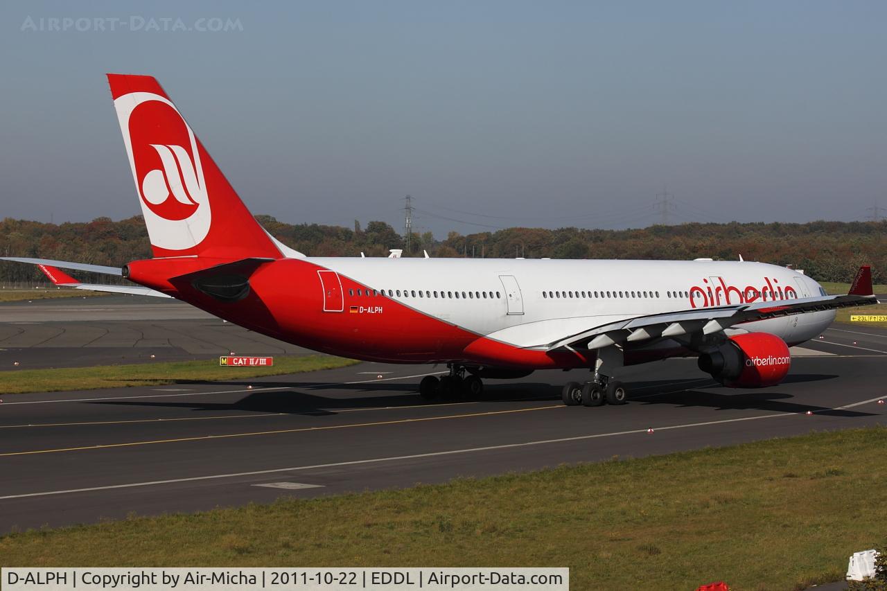 D-ALPH, 2006 Airbus A330-223 C/N 739, Air Berlin, Airbus A330-223, CN: 0739