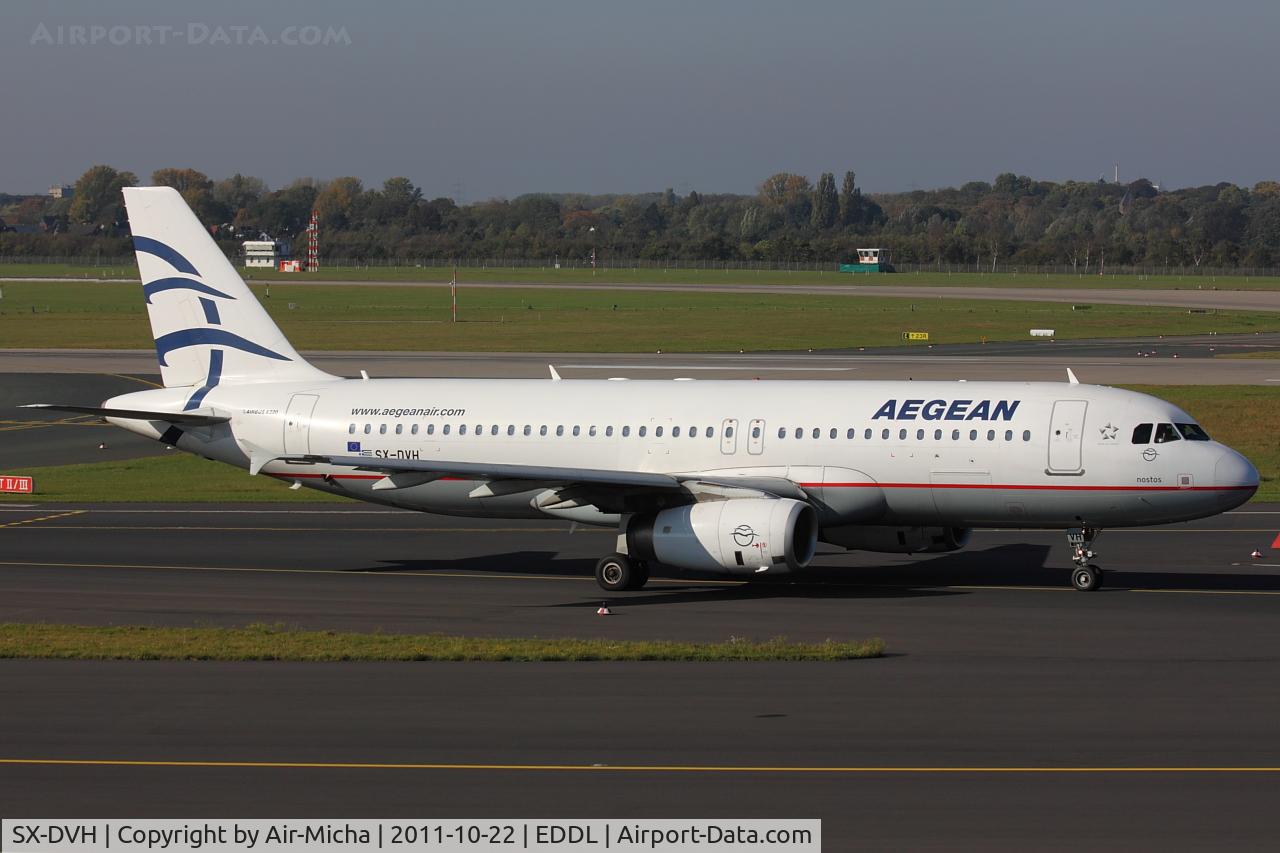 SX-DVH, 2007 Airbus A320-232 C/N 3066, Aegean Airlines, Airbus A320-232, CN: 3066, Name: Nostos