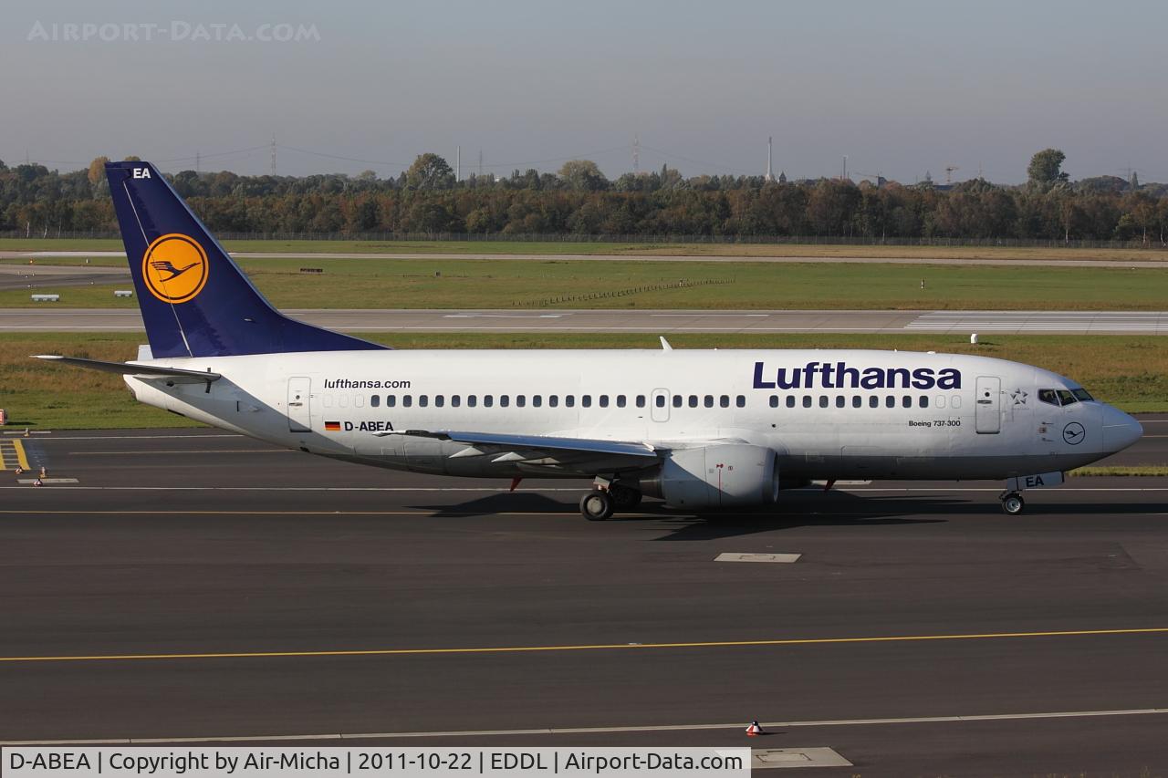 D-ABEA, 1990 Boeing 737-330 C/N 24565, Lufthansa, Boeing 737-330, CN: 24565/1818, Name: Saarbrücken