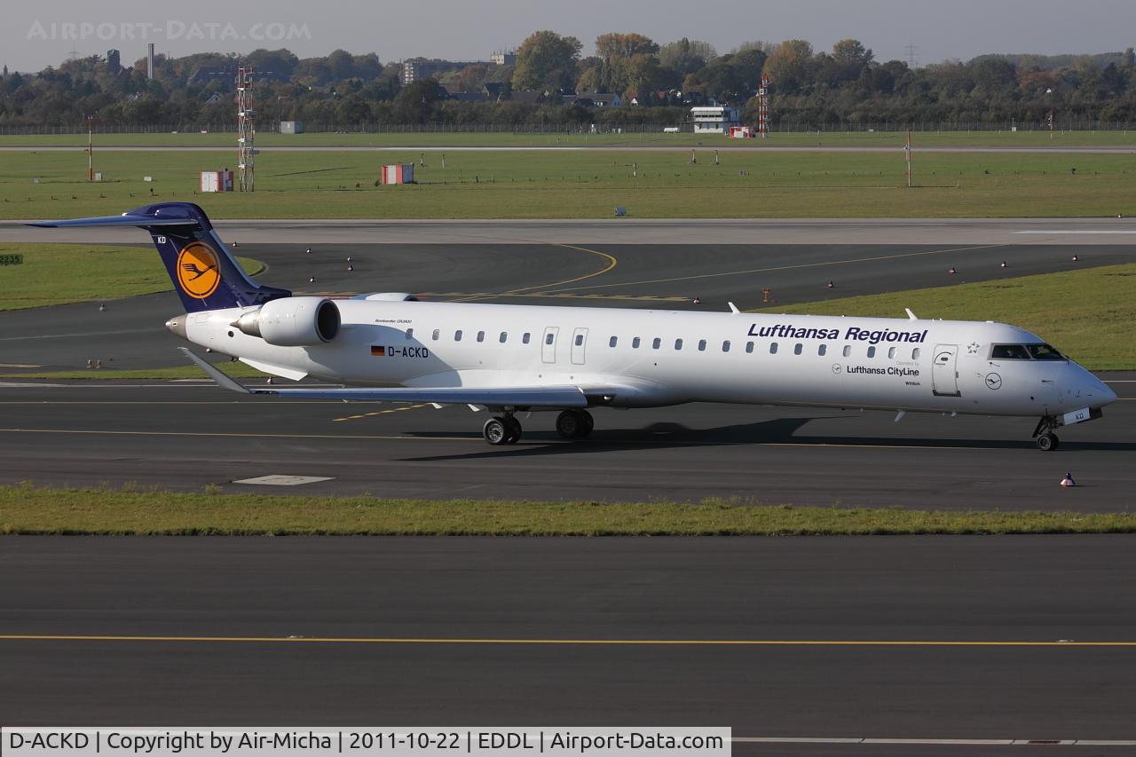 D-ACKD, 2006 Bombardier CRJ-900LR (CL-600-2D24) C/N 15080, Lufthansa CityLine, Canadair CL-600-2D24 Regional Jet CRJ-900LR, CN: 15080, Name: Wittlich