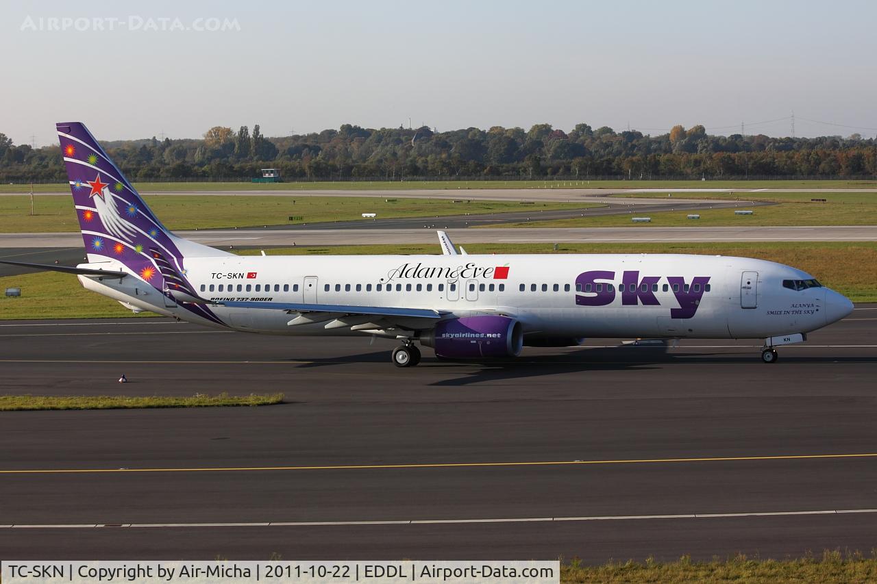 TC-SKN, 2009 Boeing 737-94X/ER C/N 36086, Sky Airlines, Boeing 737-94XER (WL), CN: 36086/2910, Name: Alanya