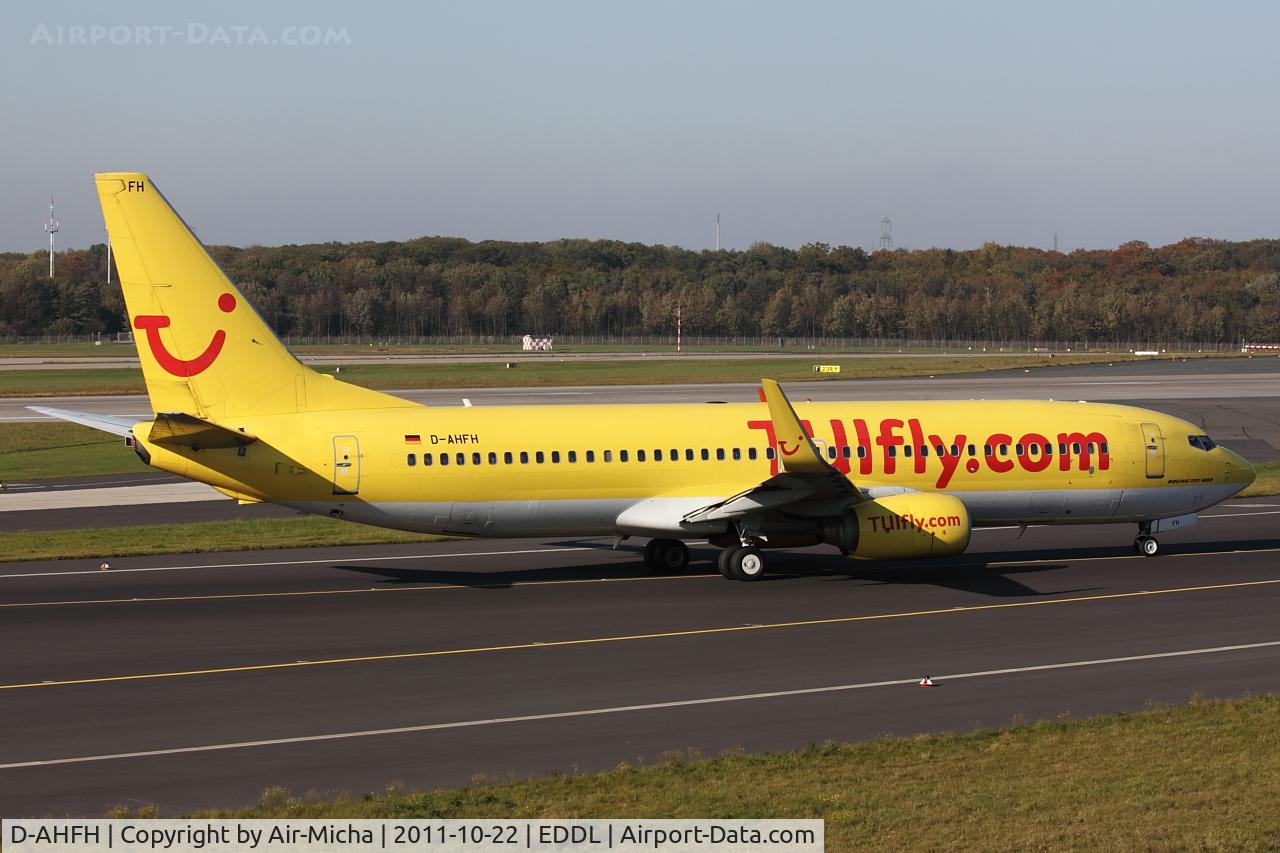D-AHFH, 1999 Boeing 737-8K5 C/N 27983, Tuifly, Boeing 737-8K5, CN: 27983/0218