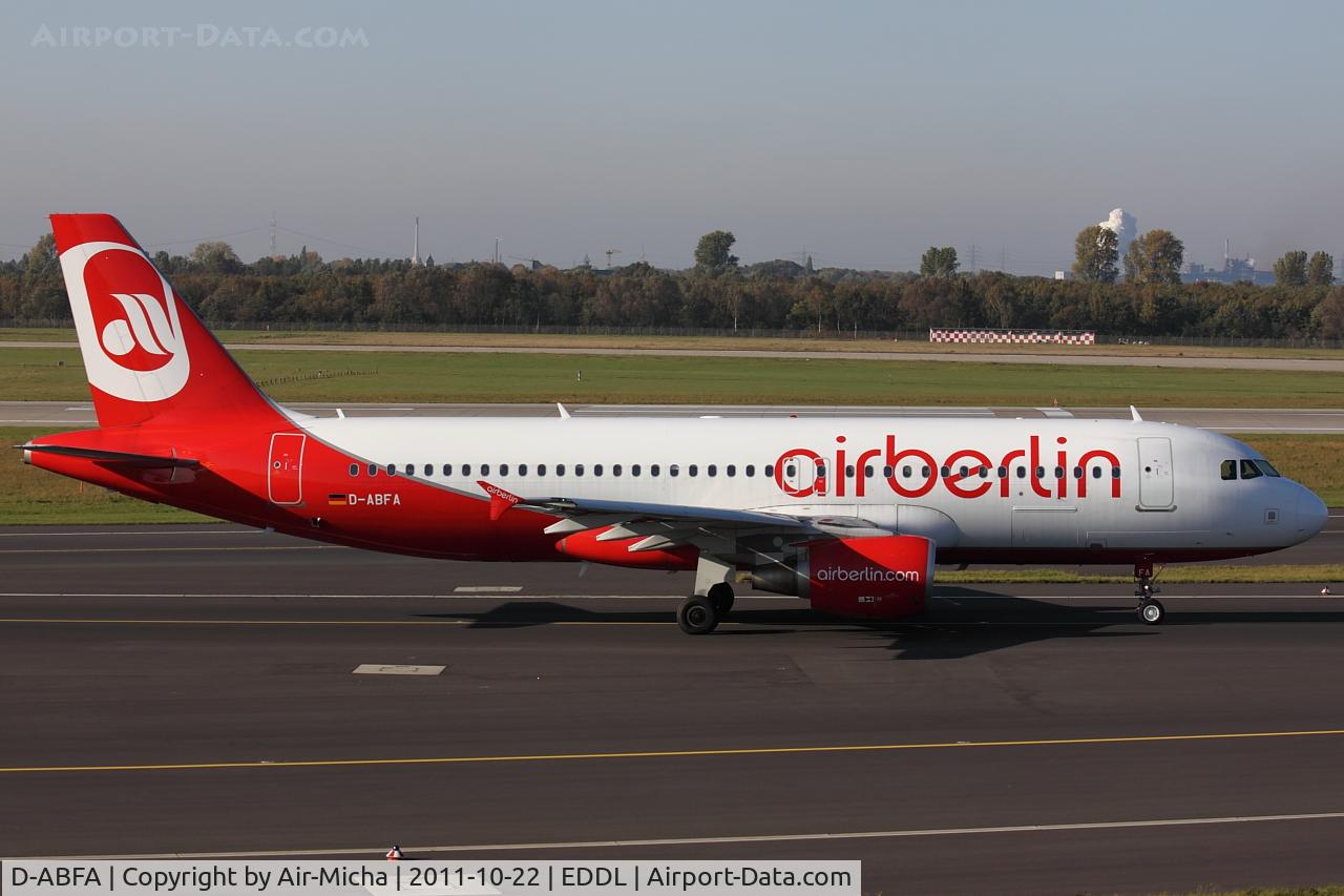 D-ABFA, 2009 Airbus A320-214 C/N 4101, Air Berlin, Airbus A320-214, CN: 4101