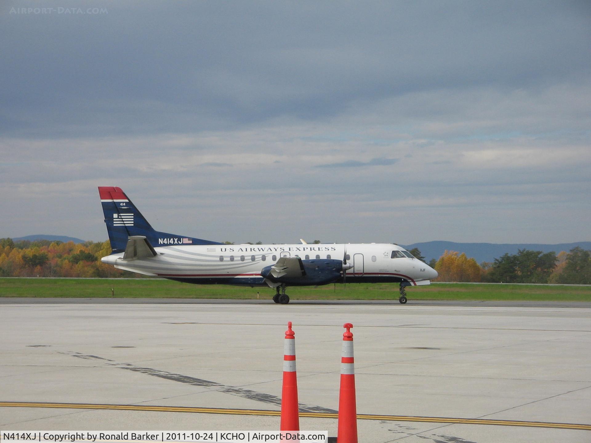 N414XJ, 1997 Saab 340B C/N 340B-414, Taxi CHO, VA
