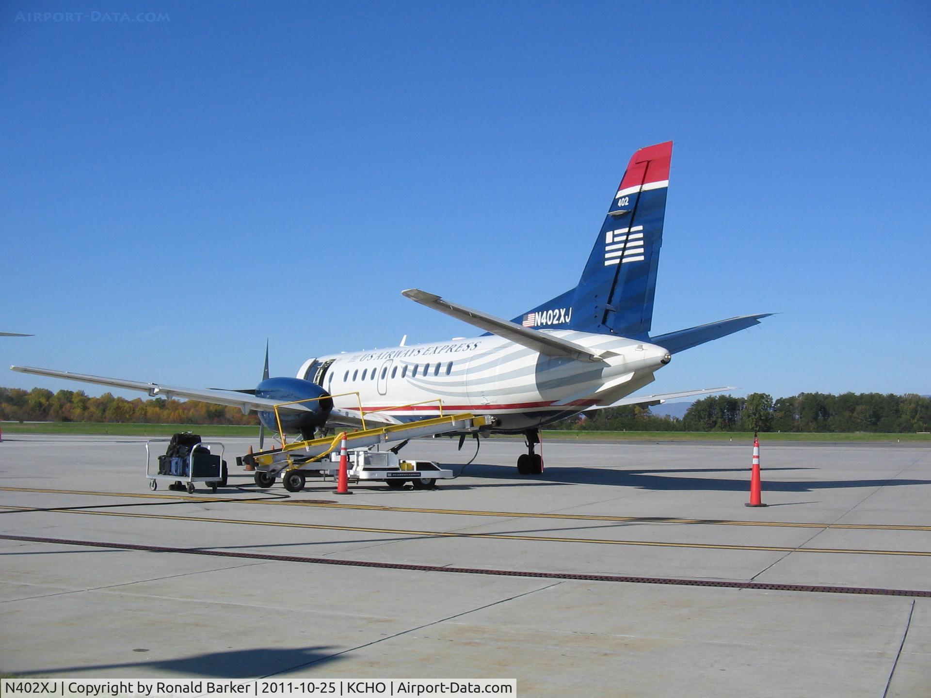 N402XJ, 1996 Saab 340B+ C/N 340B-402, CHO, VA