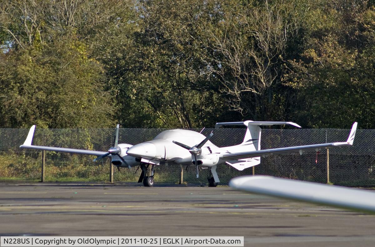 N228US, 2008 Diamond DA-42 Twin Star C/N 42.347, Blackbushe 25OCT11