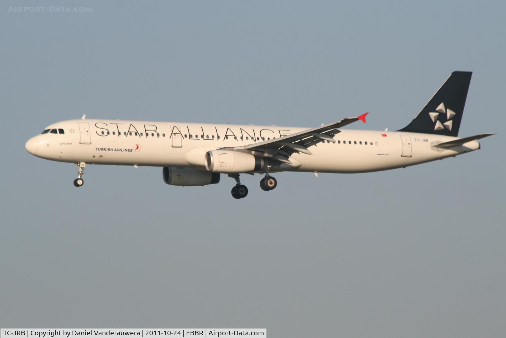TC-JRB, 2006 Airbus A321-231 C/N 2868, Arrival of flight TK1937 to RWY 20