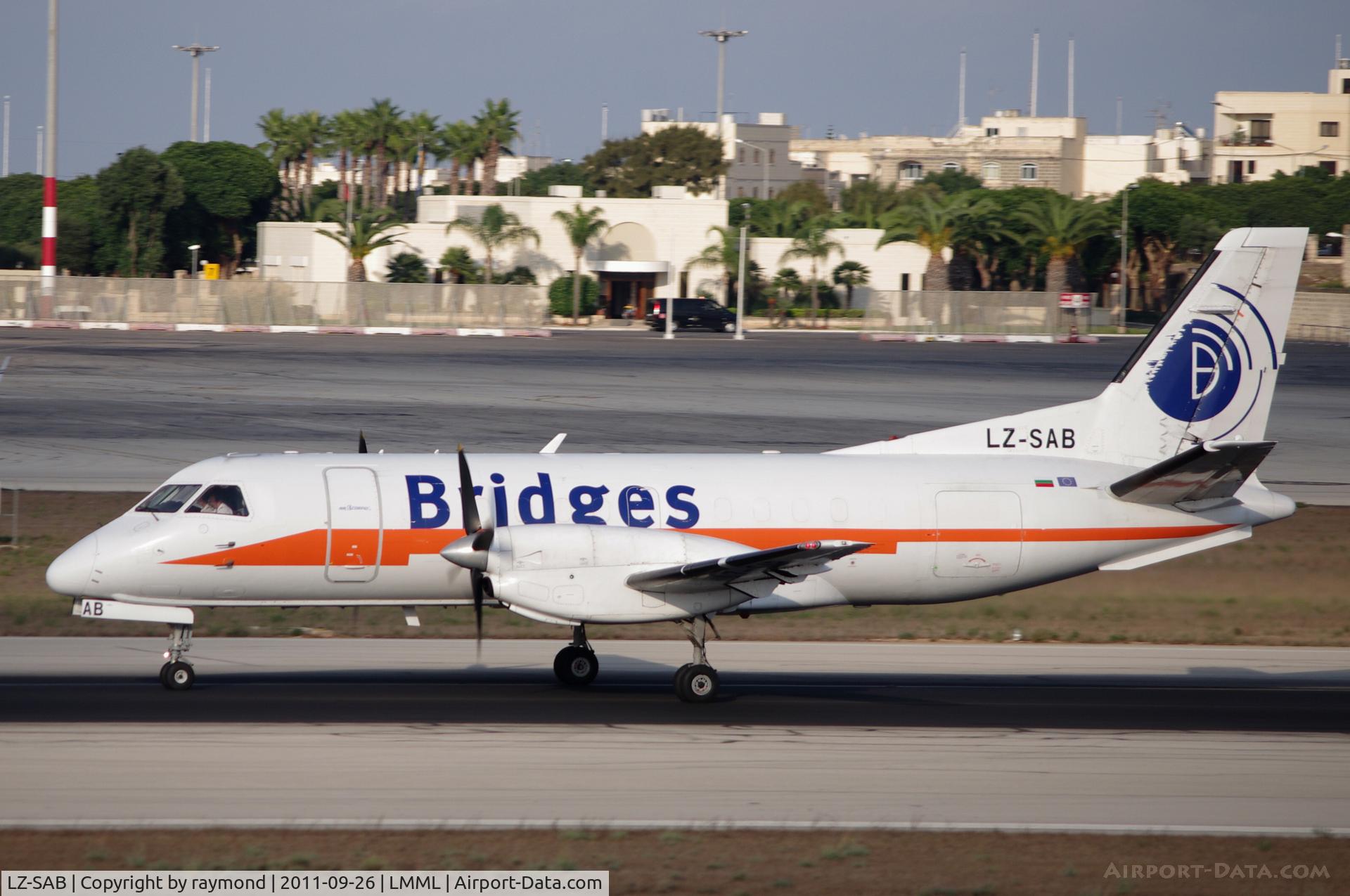 LZ-SAB, 1985 Saab-Fairchild SF340 C/N 340A-020, Saab340A LZ-SAB Bridges