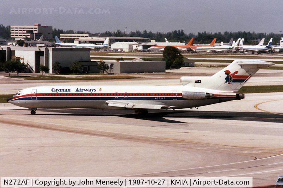 N272AF, 1980 Boeing 727-227 C/N 22004, Taken from the (now closed) observation deck at MIA