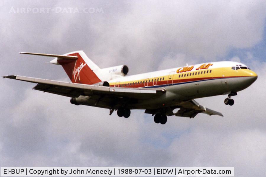 EI-BUP, 1966 Boeing 727-46 C/N 18877, Short final for 23 at DUB